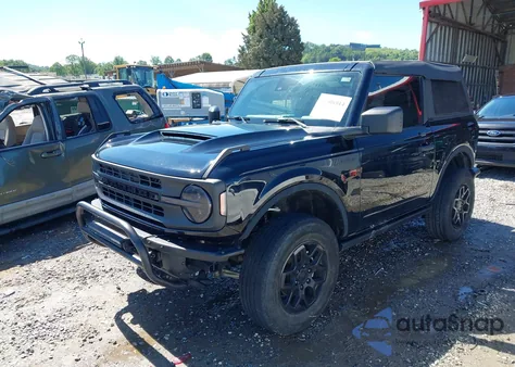 2022 Ford Bronco Black Diamond из США, поврежденный, VIN 1FMDE5AP1NLB45867